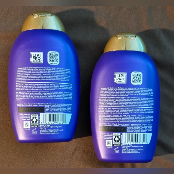 OGX Biotin & Collagen Shampoo and Conditioner - Picture 2 of 4